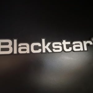 Blackstar logo custom amp guitar