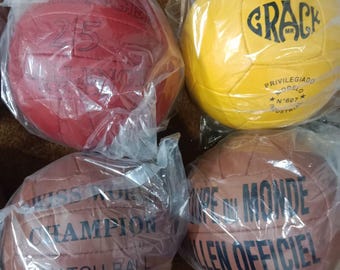 4X Historical Balls FIFA World Cup 1930 to 1966 in Leather Ball Size 5