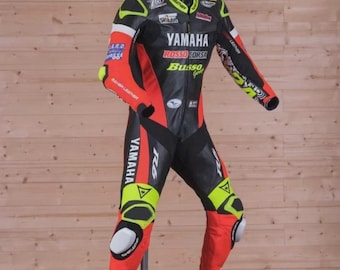 Motorbike racing suit - Top grain Cowhide leather Motorcycle Racing Customizable