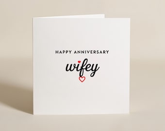 Paperlink Grußkarte „Happy Anniversary Wife“ – Woodland Wonders Mit Goldfolie, 228 X 152 Mm