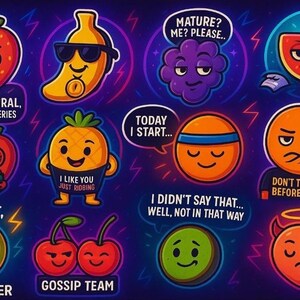 Pack de fruits impertinents
