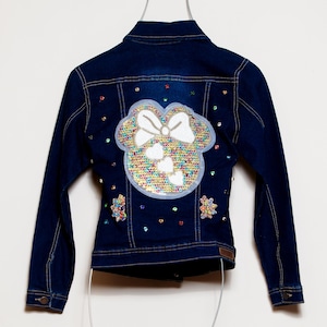 Chaqueta de Mezclilla - Diseno Unico Minnie Mouse
