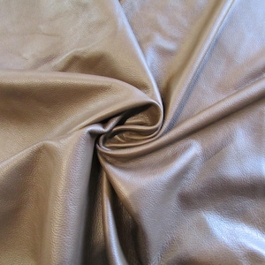 Luxurious Italian Dark Brown Leather Hide - Ideal for Crafting Stylish Bags and Upholstery Projects #1099