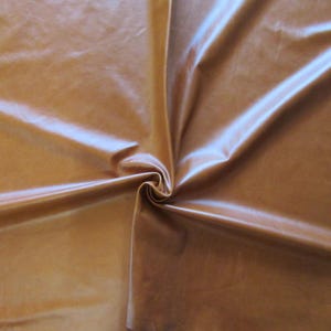 Luxurious Italian Full-Grain Brown Cowhide Leather Hide - Perfect for DIY Bags & Upholstery #1209