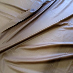 Luxurious Italian Full Grain Brown Cowhide Leather - Perfect for DIY Bags and Upholstery Projects #1251