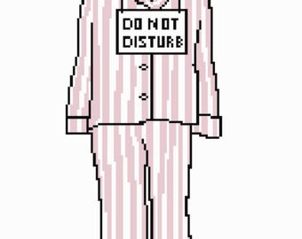 Eloise PJs Needlepoint Design