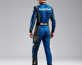 Hand Made F1 Go Kart Racing Suit CIK/FIA Level 2 standard Customize Race Suit In All Sizes with the option to add own logos + Free Shipping