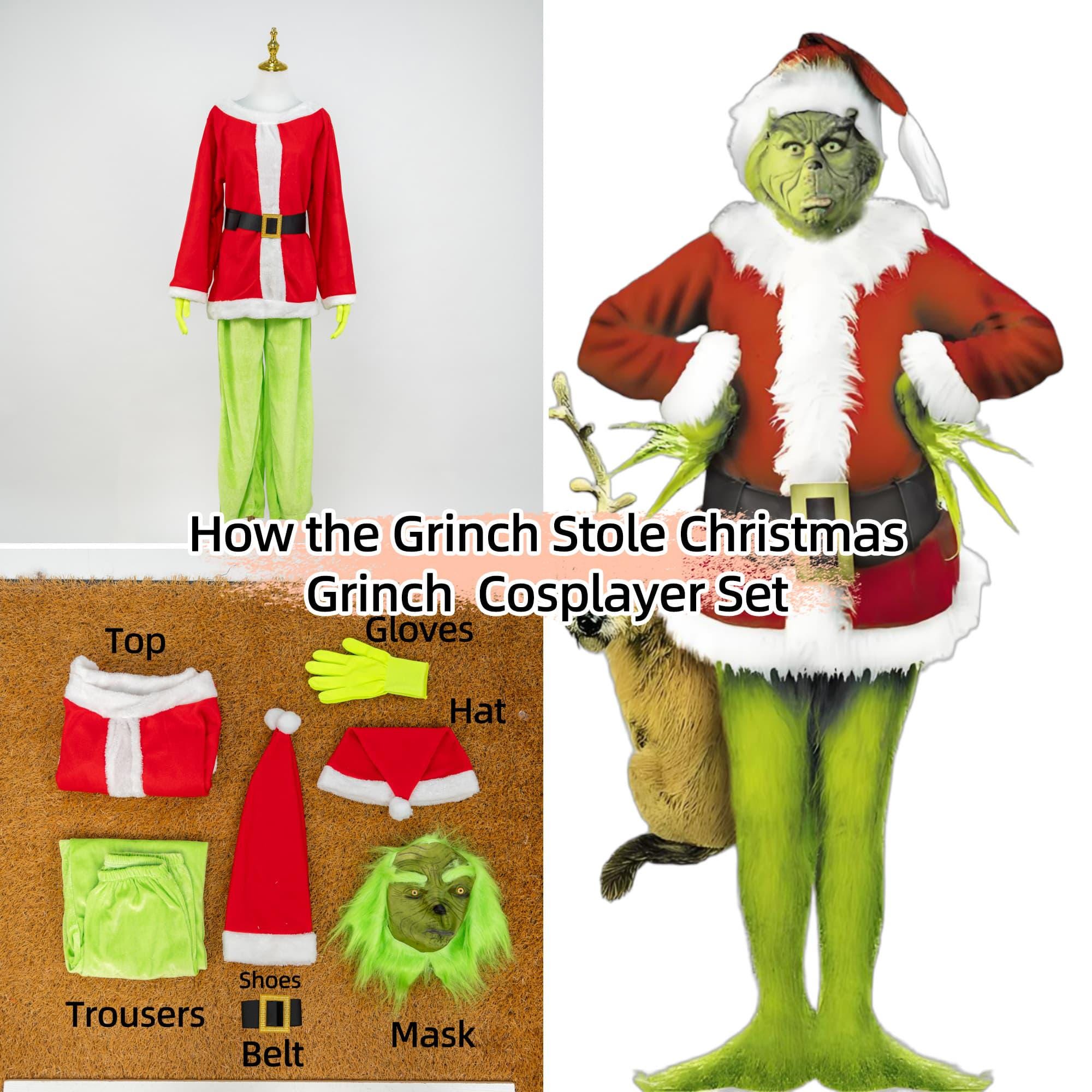 The Grinch Wear Mask - Etsy