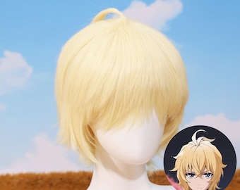 Perruque Longue Cheveux Jaunes Pour Cosplay Princesse (Belles Au Bois Dormant) - Marque Sodial, Neuve Avec étiquettes