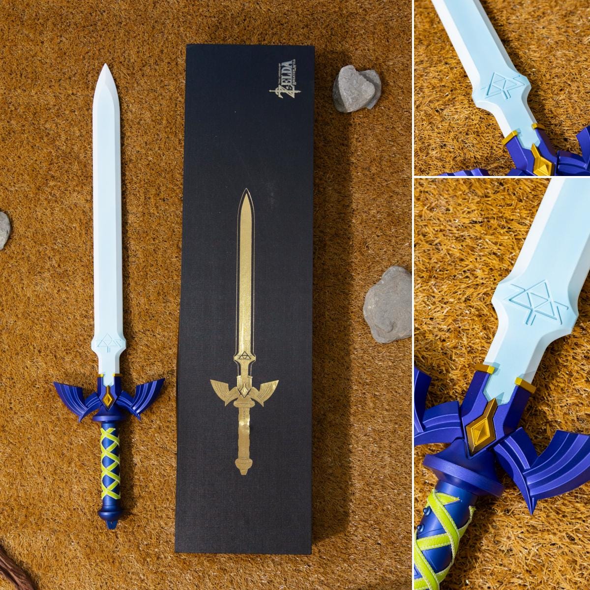 Legend of Zelda Master Sword Metal Light Up Replica Glowing LED Zelda Cosplay Sword BOTW TOTK Display Prop Gamer Gift Tears kingdom Cosplay