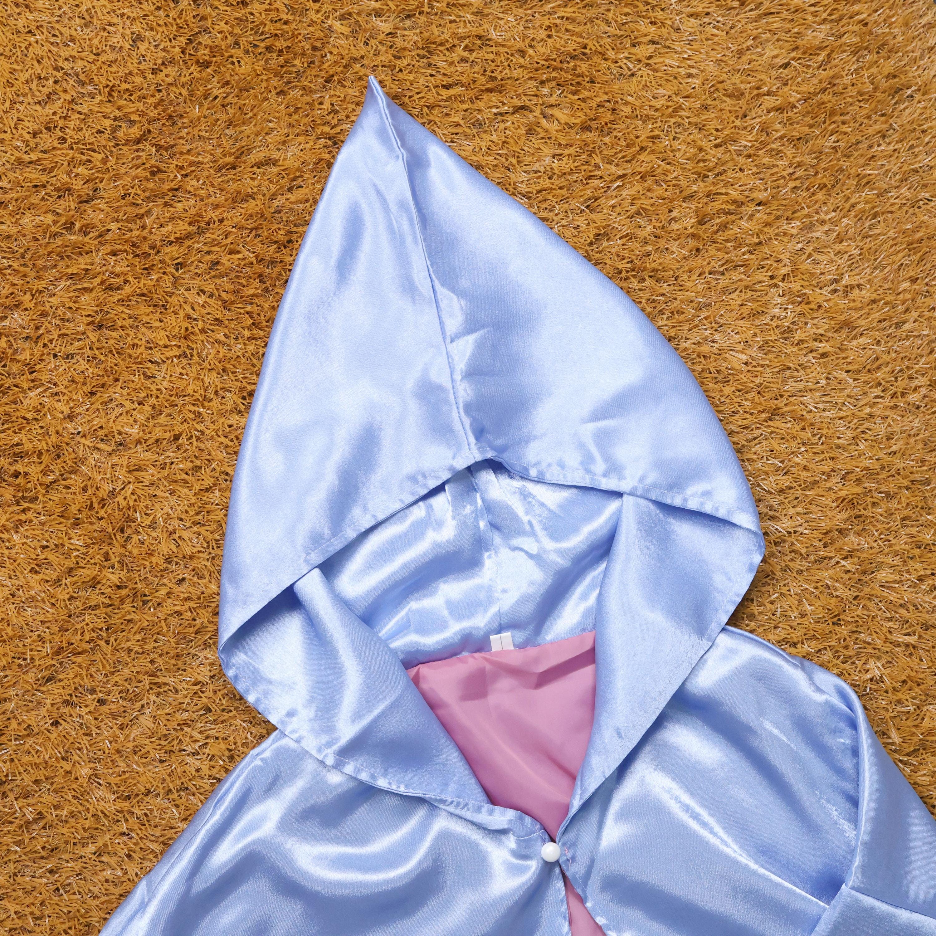 Vrouwen Fairy Godmother Kostuum Deluxe Hooded Cape Party Jurk Set