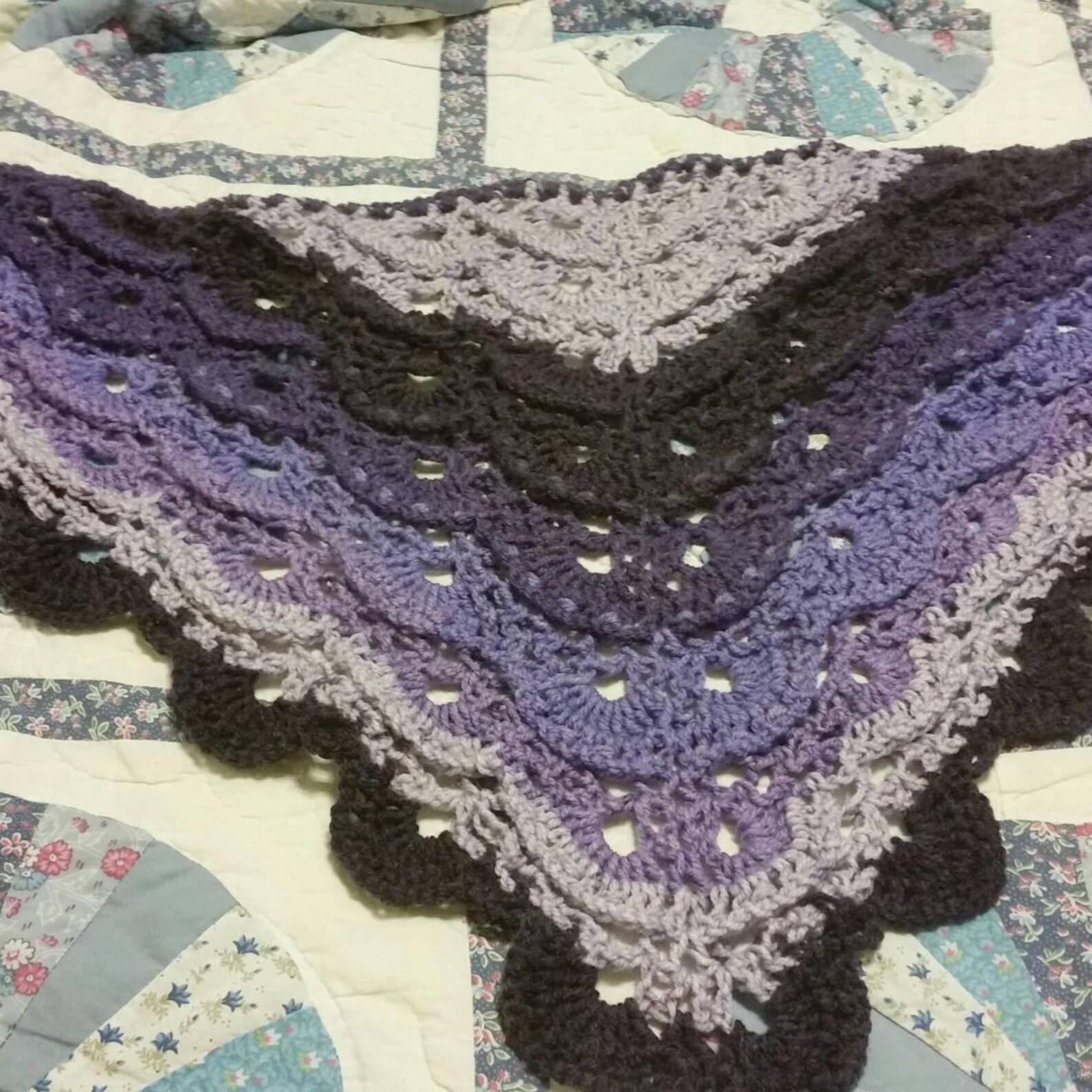 Ready to Ship Virus Shawl Virus Scarf Scalloped Shawl Fluffy Etsy