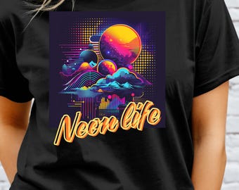 Psychedelic Swirl T-Shirt Design – Trippy 60s Abstract Vibrant Digital Art Download