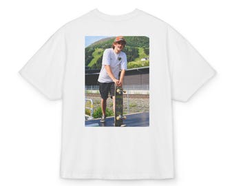 MOUNTAIN - Unisex Oversized Graphic Tee - Scandinavian Streetwear - ArtbyBearded