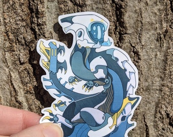 Burrower Vinyl Sticker