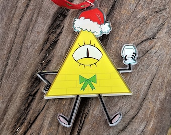 Gravity Falls Bill Cipher Christmas Ornament