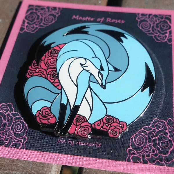 Master of Roses Hard Enamel Pin