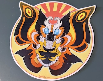 Giant Moth Vinyl Sticker