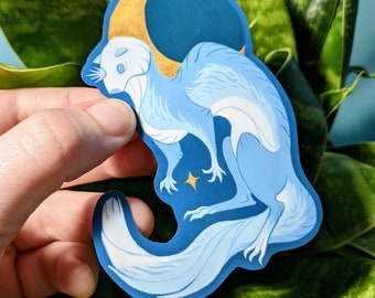 Mystical Mink Vinyl Sticker