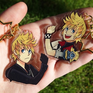 Dijes de doble cara de Kingdom Hearts Ventus/Roxas Sora/Vanitas