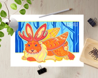 Wolpertinger Print