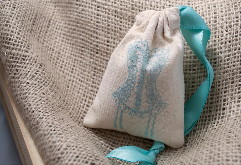 CORSET LINGERIE Sachet Bags for Bridal Shower/Bachelorette Etsy