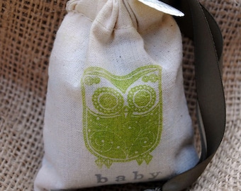 WISE OWL  Sachet Bags / Baby Shower Favors