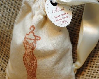 BRIDAL GOWN Sachet Bags for Bridal Shower/Bachelorette Party