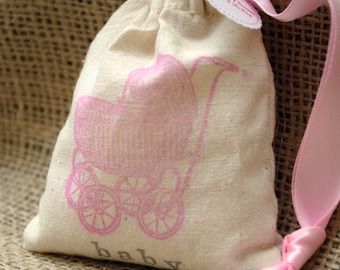 VINTAGE CARRIAGE (PRAM) Sachet Bags / Baby Shower Favors