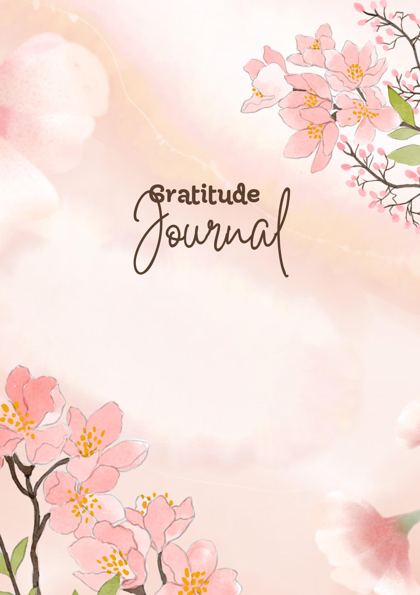 30-day Gratitude Journal Printable - Daily Reflection& Mindfulness PDF ...
