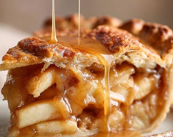 Authentic Apple Pie Recipe: Printable Classic Dessert (Digital Download PDF)