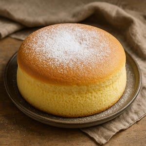 Japanese Sponge Cake Recipe: Fluffy Cotton Cheesecake Style (PDF ...