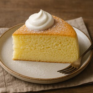 Japanese Sponge Cake Recipe: Fluffy Cotton Cheesecake Style (PDF ...