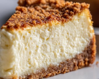 New York Cheesecake Recipe: Step-by-Step Baking Guide (Digital Download PDF)