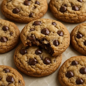 BEST RECIPES Classic Chocolate Chip Cookie Recipe | Gooey & Chewy | Digital Download PDF | Best Ever Cookies
