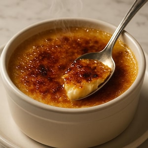 BESTES REZEPT für Crème Brûlée PDF | Druckbare Dessert Rezept | Einfaches hausgemachtes Rezept |  Digitaler Download