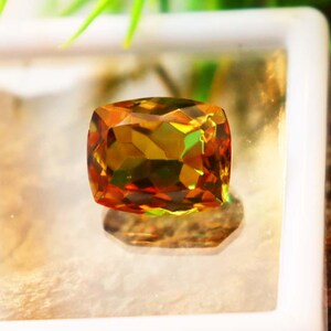 Natural Color changing Alexandrite Ring size Gemstone 10Ct Cushion cut loose Faceted gemstone for jewelry making Alexandrite ring , Pendant