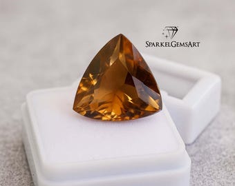 Gema de alejandrita con cambio de color natural: piedra suelta de corte trillón de 10 a 12 quilates