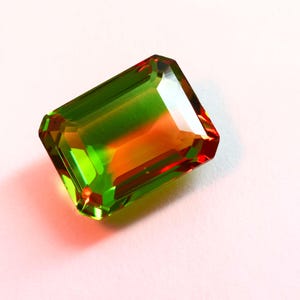 12CT Color Changing Top Quality Alexandrite Loose Gemstones For Jewelry Making Crystal Emerald Cut Loose Alexandrite 14x12x6MM Gift For Him