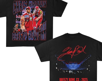 Chris Brown Tour tee, Chris Brown Breezy Bowl XX Tour 2025 TShirt Chris Brown shirt Middle Finger TShirt tour 2025
