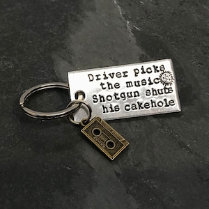 Supernatural inspired keychain