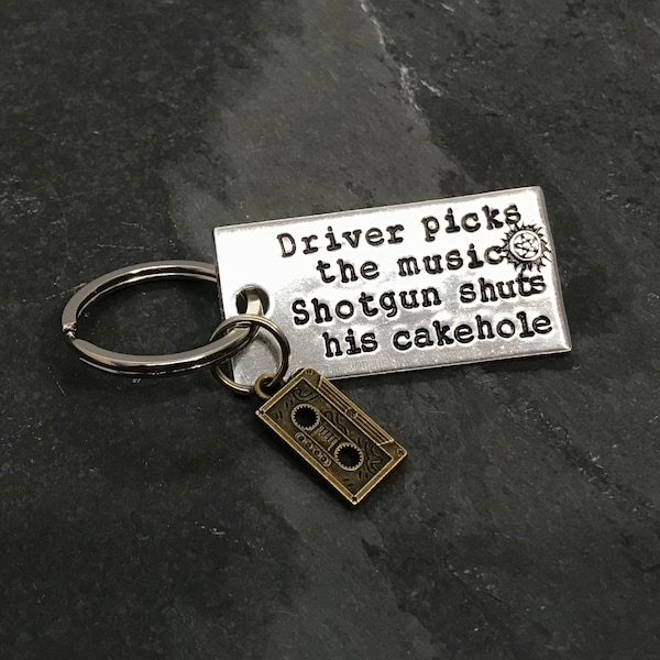 Supernatural inspired keychain