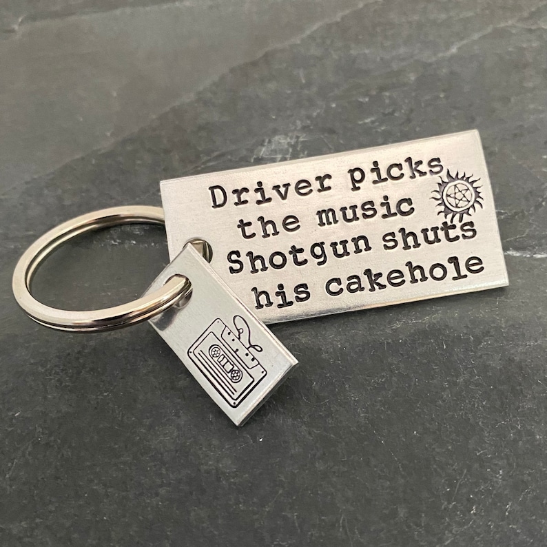 Supernatural inspired keychain 