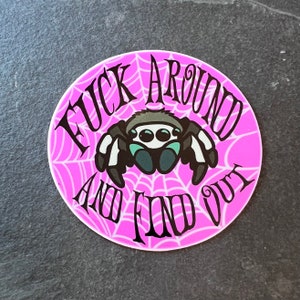 Jumping Spider sticker