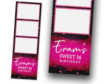 DeFouliao Quinceanera Fotohintergrund 3x2,4 M – Lila Blumen & Schmetterlinge Für 15. Geburtstag – Vinyl-Stoff