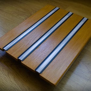 Oak&LED Ceiling Lamp,Ambient wood light,Wooden Led lamp,Handcrafted Natural Wood Branch