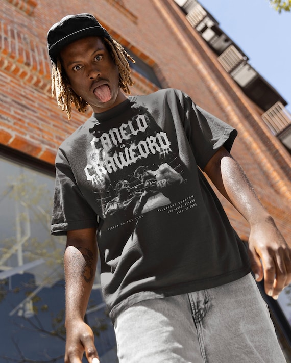 カネロvsクロフォードグラフィックTシャツ