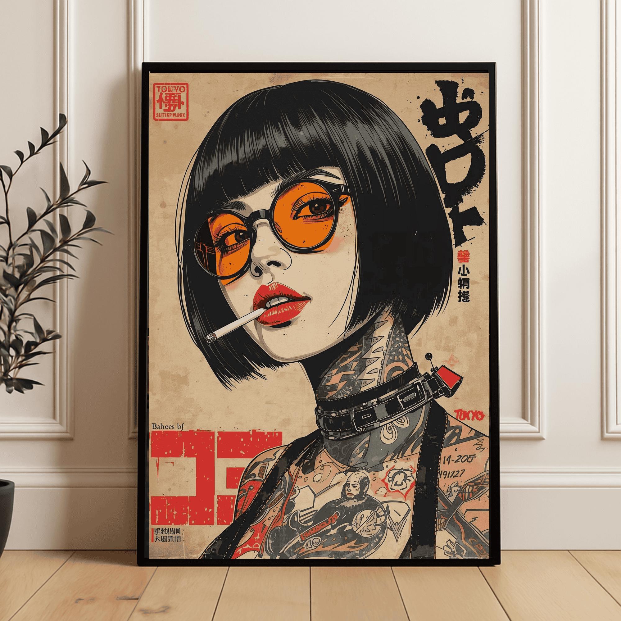 Tapisserie gothique à motif crâne noir et blanc - Boutique gothique