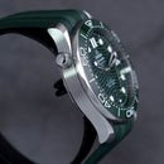 Seamaster Diver 300 Green Dial Rubber Strap (2023… - image 3