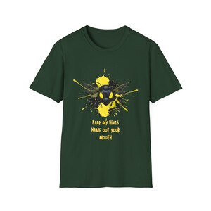 Beekeeper Tee, Honey Bee T-Shirt, Mead Makers Gift, Unisex Softstyle Shirt, Beekeeping Apparel, Bee Lover Top, Mead Making T Shirt, Bee Gift